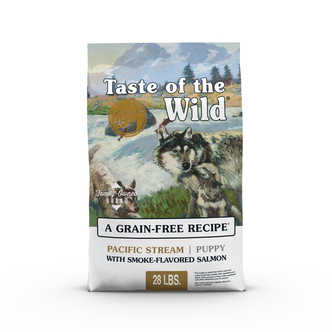 Taste of the Wild Pacific Stream Puppy Dry Dog Food, Salmon, 28lb