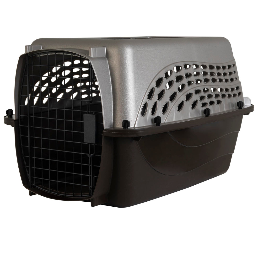 Petmate Dog Crate for Small Dogs and Cat Carrier, 24in, Pearl Tan