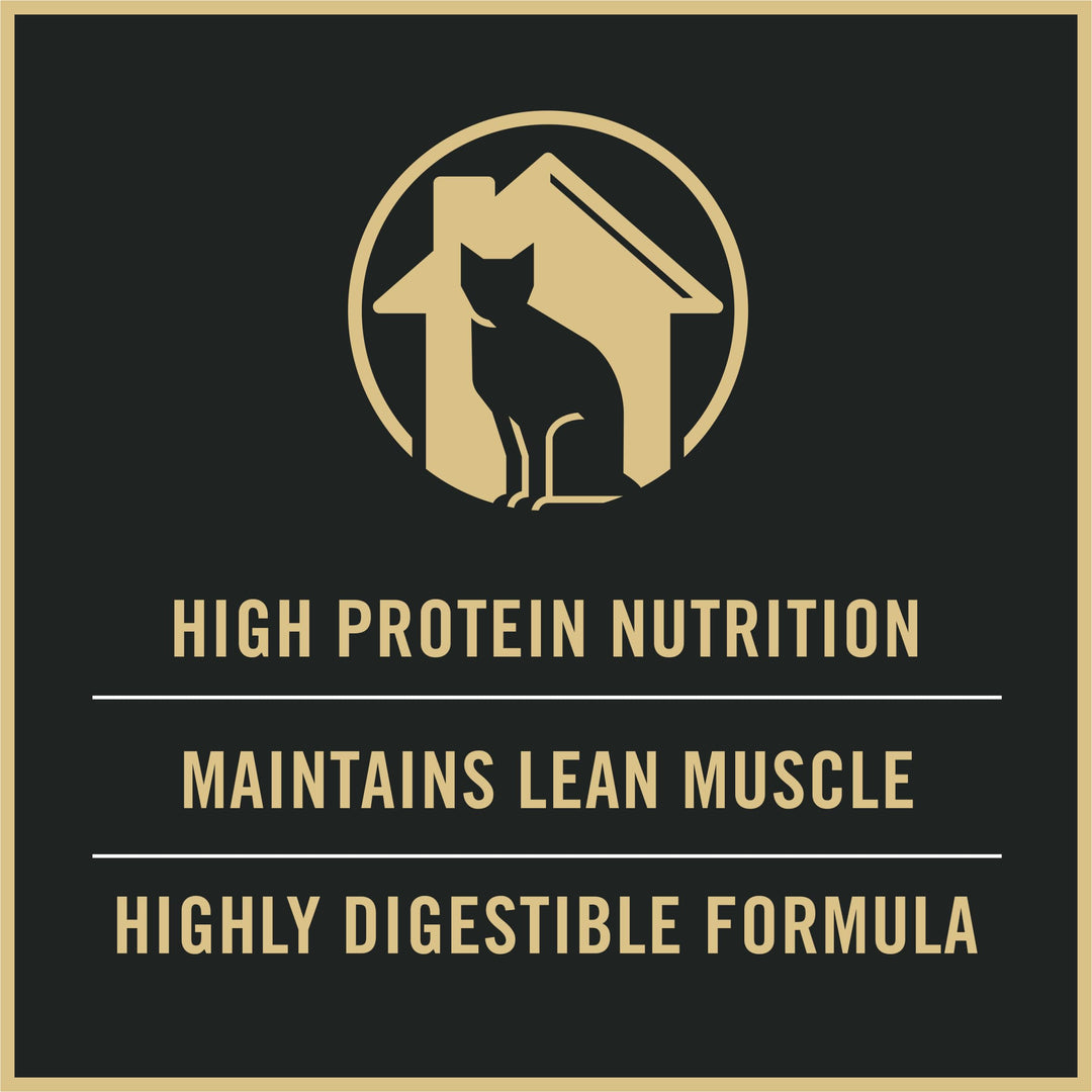 Purina Pro Plan Adult 7+ Indoor High Protein Cat Food, 7 lb Bag