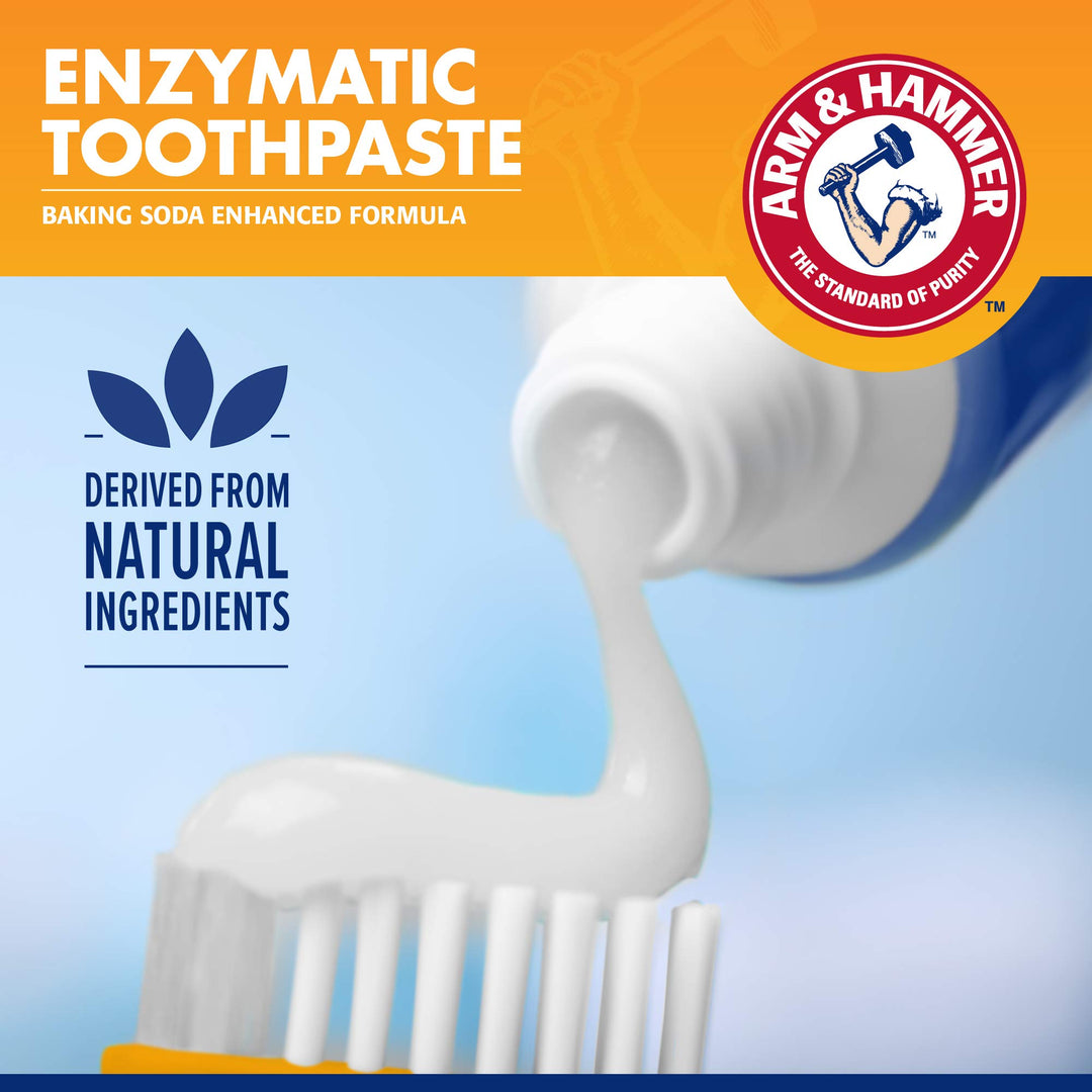 Arm &amp; Hammer Tartar Control Enzymatic Dog Toothpaste, Beef Flavor, 2.5 Oz