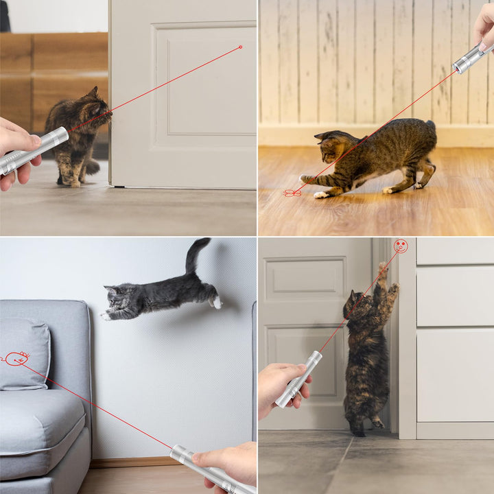 TBTeek Cat Toys, Rechargeable, 3 Light Modes &amp; 5 Fun Patterns