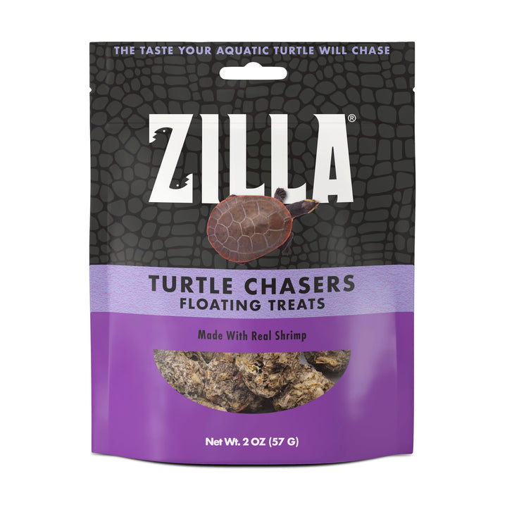 Zilla Turtle Chasers Floating Treats, Turtle Food, Made with Real Shrimp