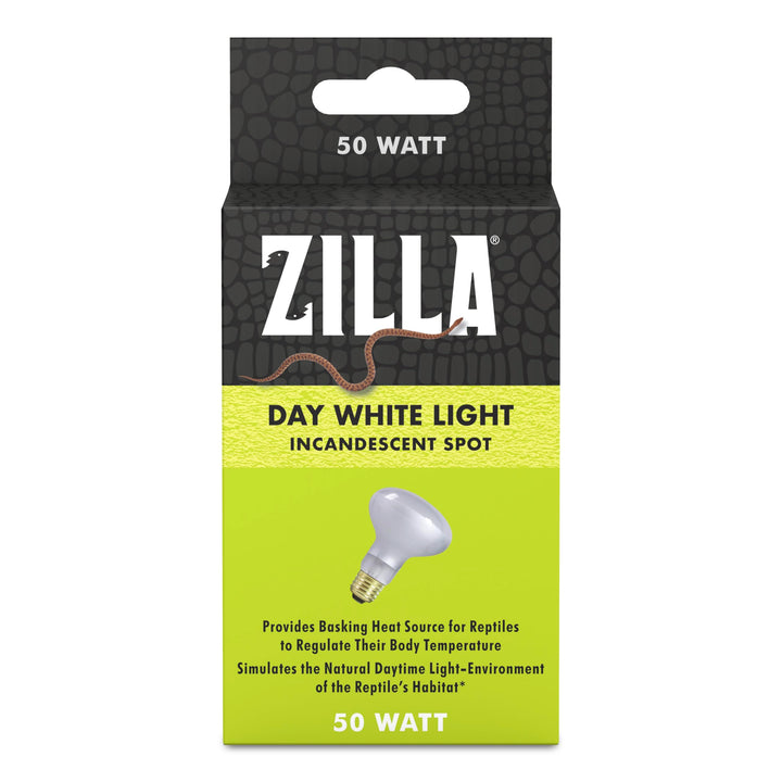 Zilla Basking Spot Bulb, Day White, 50 Watts