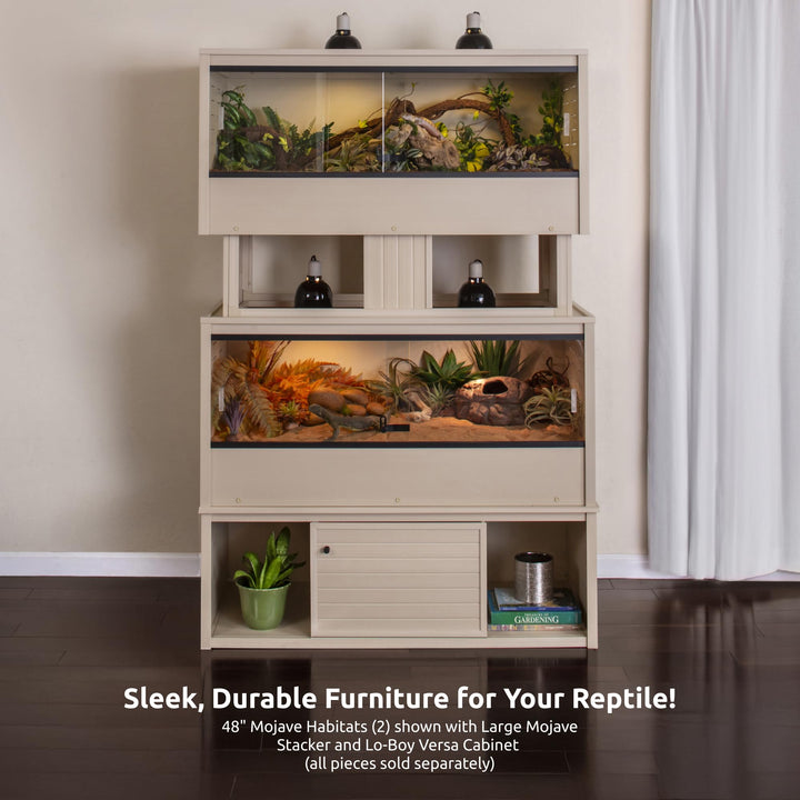 New Age Pet® ECOFLEX® 48" Mojave Reptile Enclosure, Large, Maple