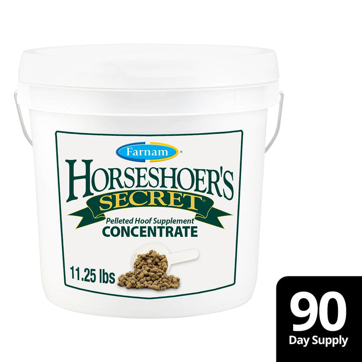 Farnam Horseshoer’s Secret Pelleted Hoof Supplement Concentrate, 11 lb
