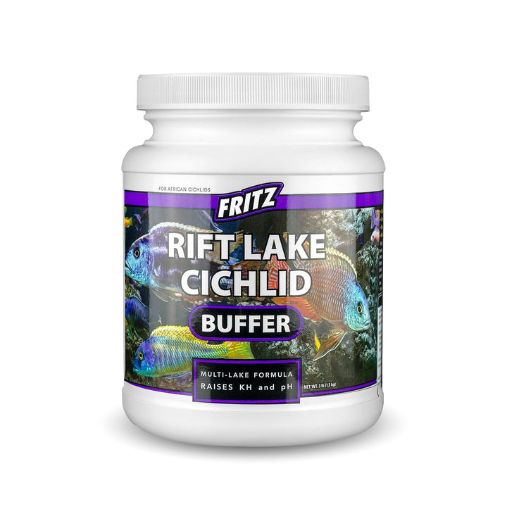 Fritz Aquatics Rift Lake Cichlid Buffer Multi-Lake Formula Raises KH &amp; pH (3-Pound)