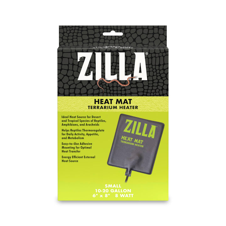 Zilla Heat Mat for Reptiles, Terrarium Heater, Small, 8 Watt