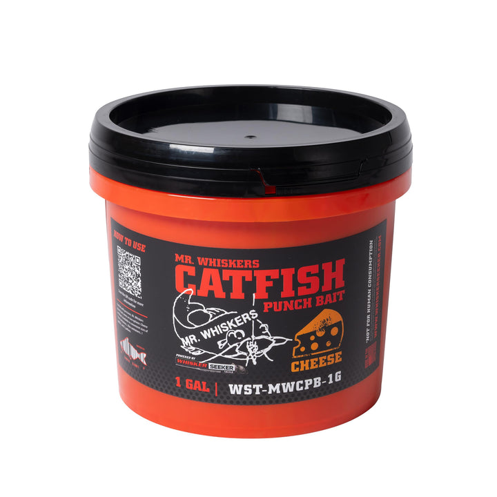 Mr. Whiskers Catfish Punch Bait - Cheese - 1 Gallon