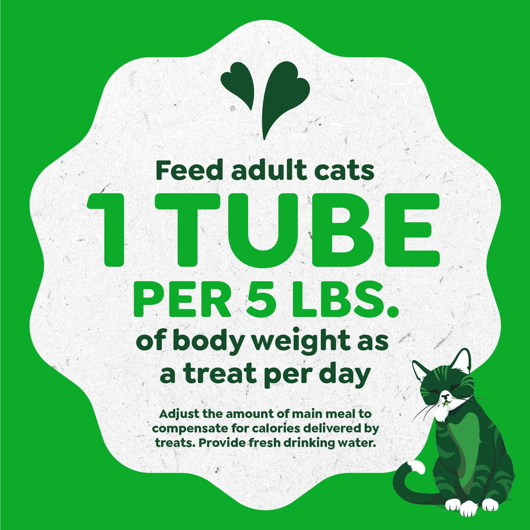 Greenies Feline Smart Purees Cat Treats, Indoor and Skin &amp; Fur, 40 Count