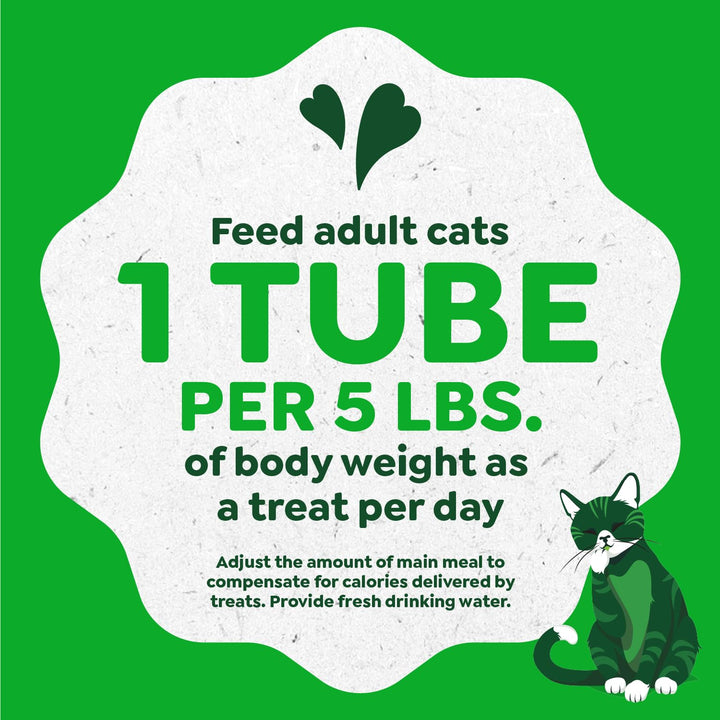 Greenies Feline Smart Purees Cat Treats, Indoor and Skin &amp; Fur, 40 Count