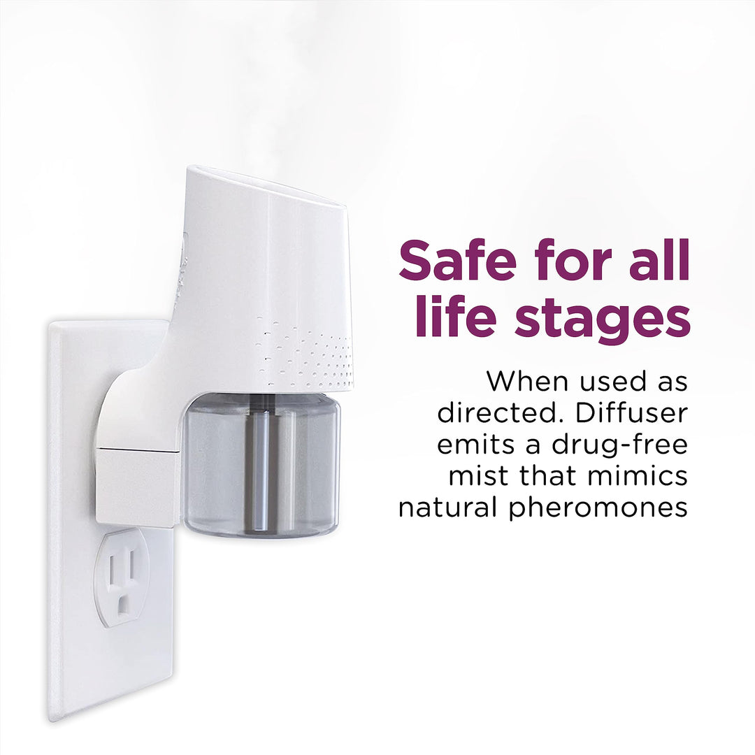 Comfort Zone Multi Cat Calming 3 Room Value Kit, 3 Diffusers &amp; 6 Refills