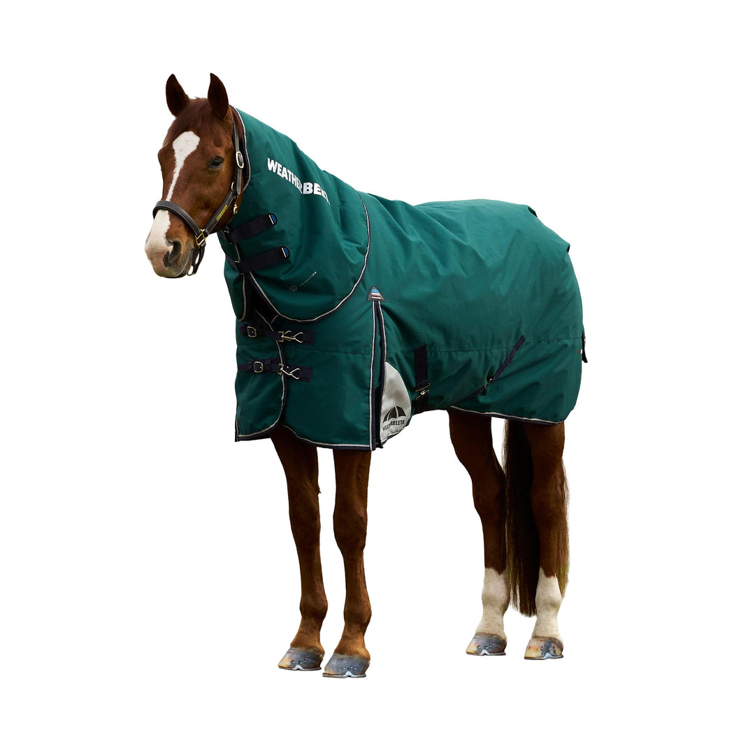 WeatherBeeta ComFiTec Plus Dynamic Turnout Detach-A-Neck 220g, Forest Green/Navy, 78"