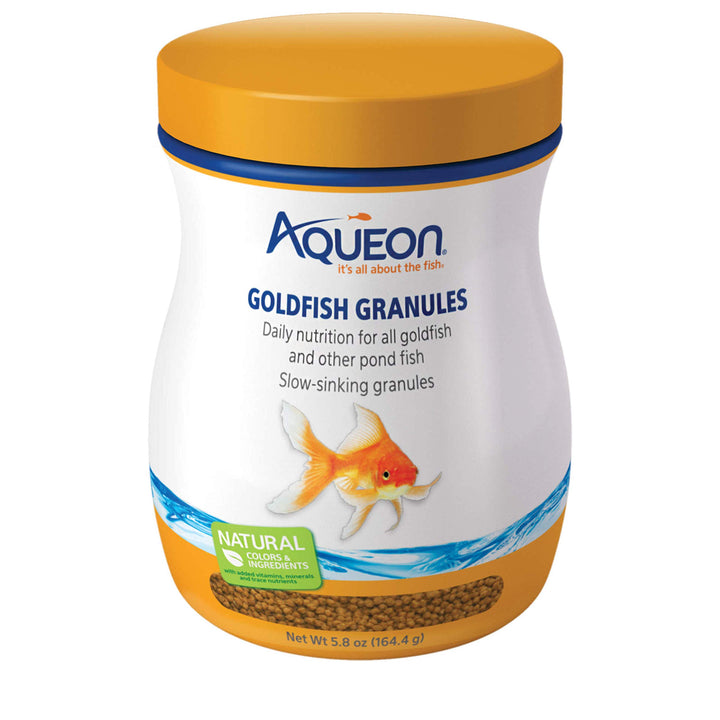 Aqueon Goldfish Granules, Goldfish Food, 5.8 Ounces