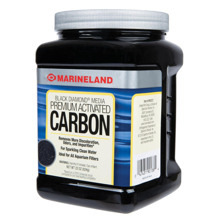 Marineland Black Diamond Carbon Filter Media for Aquariums, 22 oz
