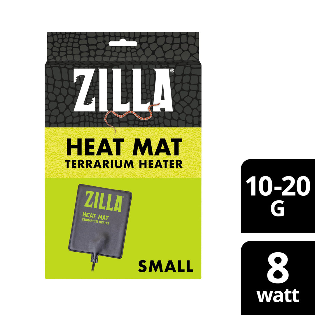 Zilla Heat Mat for Reptiles, Terrarium Heater, Small, 8 Watt
