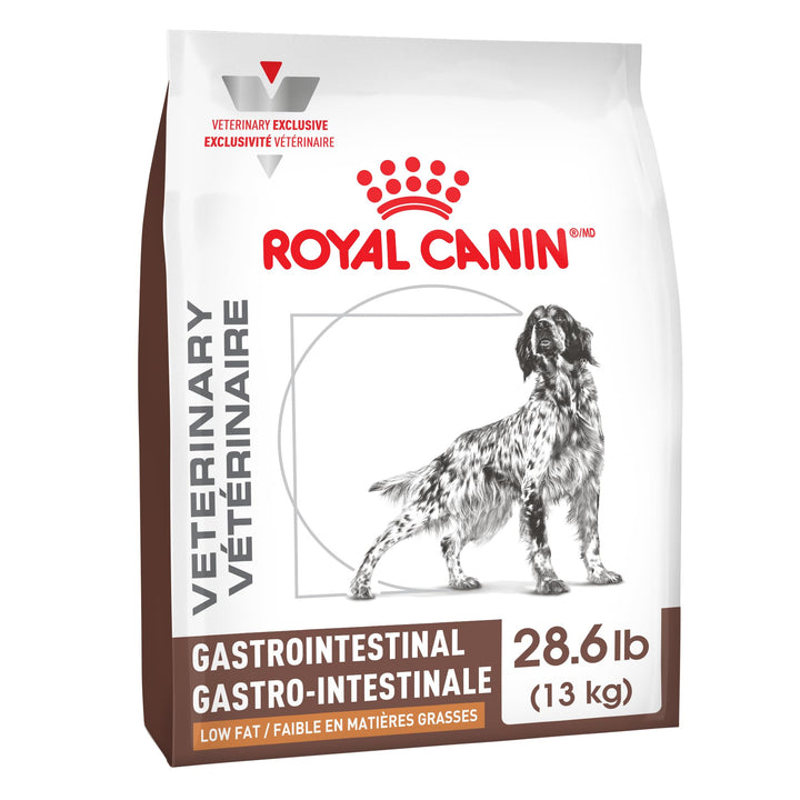 ROYAL CANIN Veterinary Diet Canine Gastrointestinal Low Fat Adult Dry Dog Food, 28.6 lb Bag