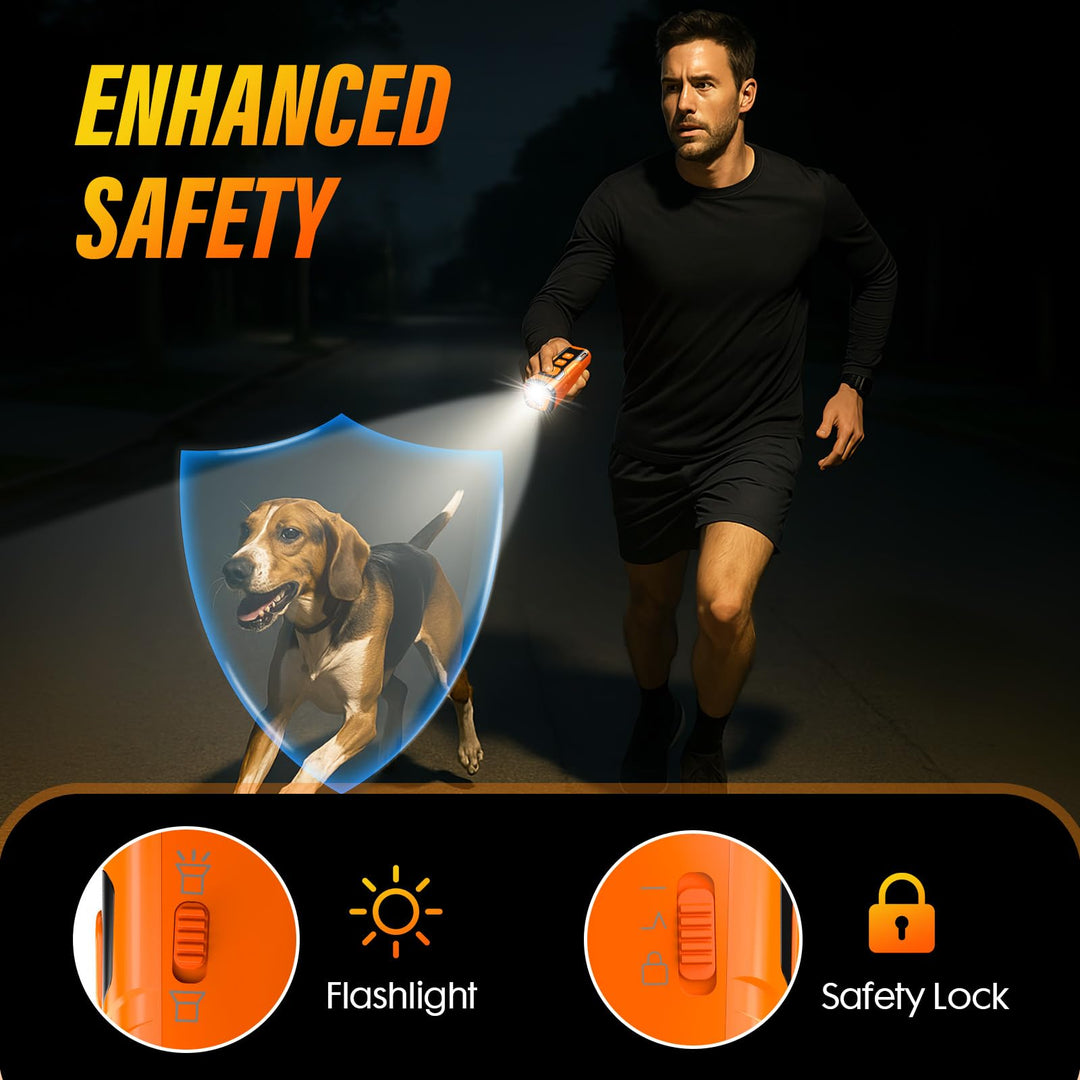 YUYQA Dog Bark Deterrent Device, 3X Ultrasonic Anti Barking Devices