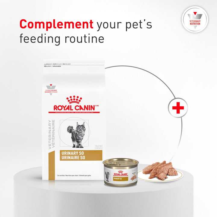 ROYAL CANIN Veterinary Diet Feline Urinary SO Adult Dry Cat Food, 7.7 lb Bag