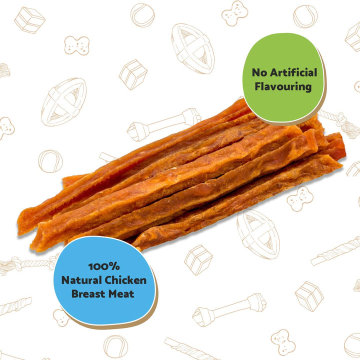 Good Boy Pawsley &amp; Co Chewy Chicken Strips Dog Treats (10 Packs) (10 x 3.5oz) (May Vary)