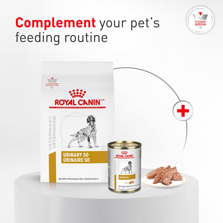 ROYAL CANIN Veterinary Diet Canine Urinary SO Adult Dry Dog Food, 25.3 lb Bag