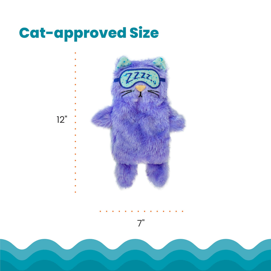 Catstages Purr Pillow Cat Toy – Plush Cat Toy with Touch-Activated Purr for Calming Cats &amp; Kittens