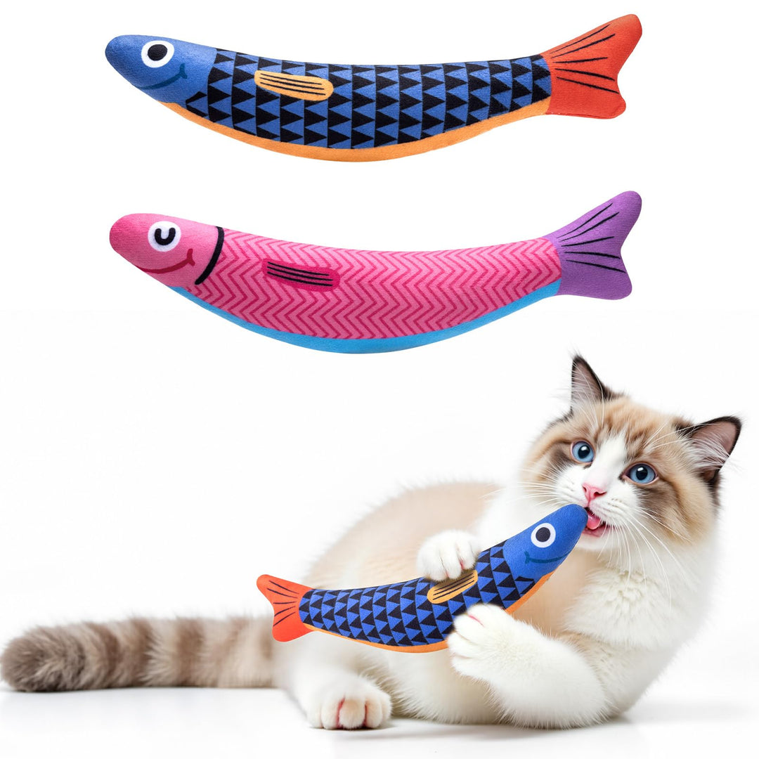 PetBusy Cat Toys with [5000 mg A+Natural Catnip &amp; Silvervine] Kicker Fun