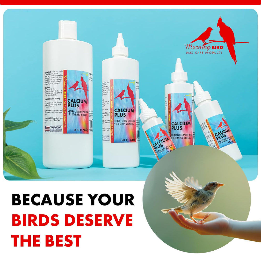 Morning Bird Calcium Plus Liquid 2 Fl Oz