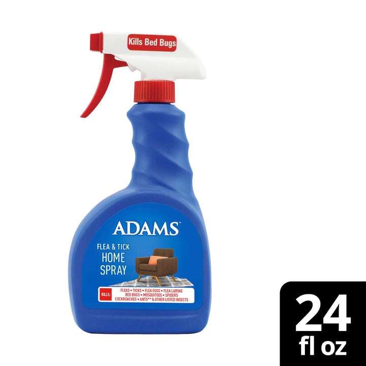 ADAMS Flea &amp; Tick Home Spray for Bed Bugs, Fleas &amp; Ticks, 24 oz