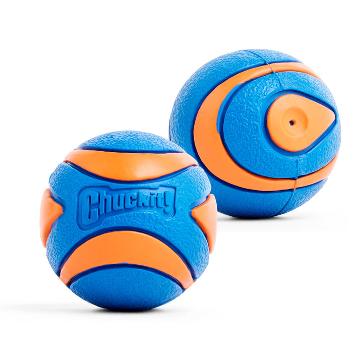 Chuckit! Ultra Squeaker Dog Balls, Floating, Medium 2.5-in, 2-Pack