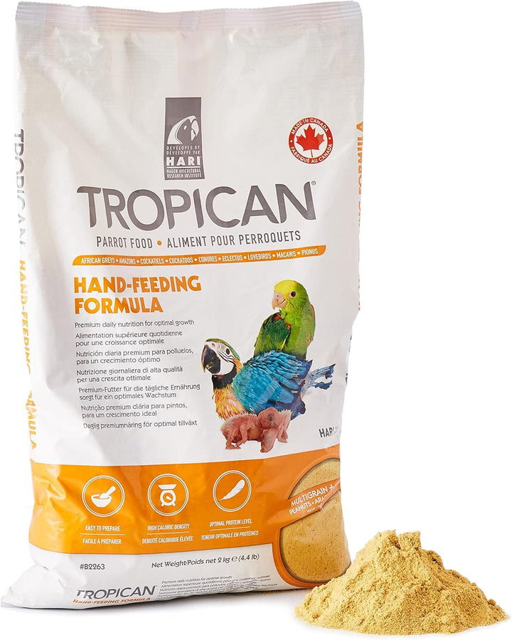 Hagen Tropican Hand Feeding Parrot Food, 4.4 lb.