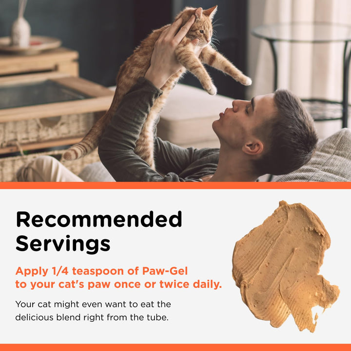 Nutri-Vet Hairball Gel for Cats, Cat Hairball Remedy, Salmon Flavor, 3oz