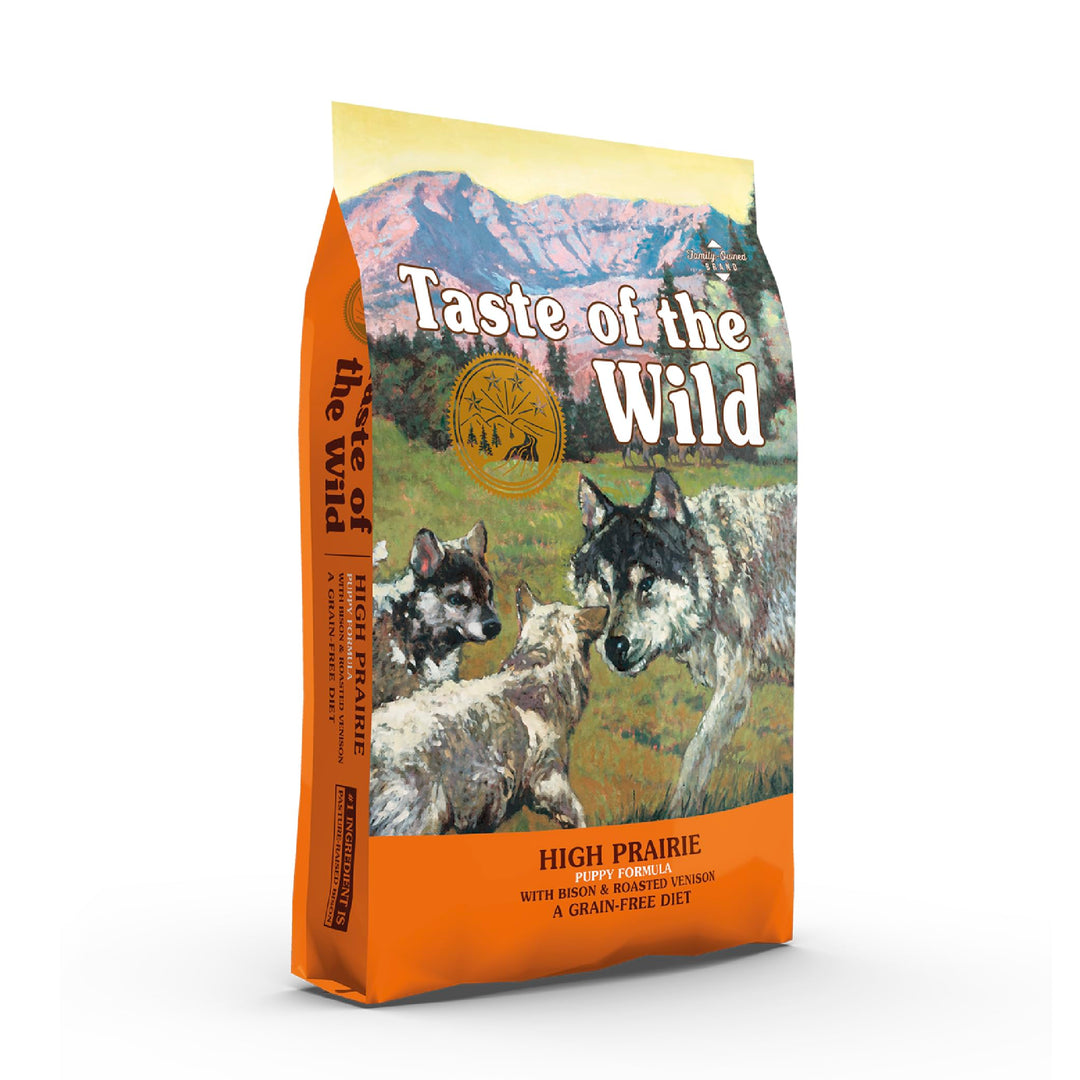 Taste of the Wild High Prairie Puppy Dry Dog Food, Roasted Bison, 28lb