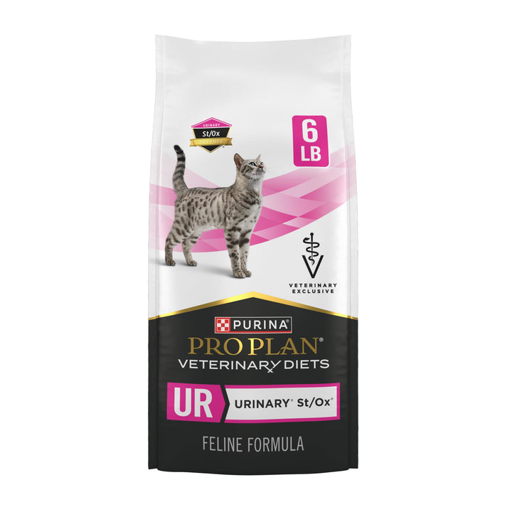 Purina Pro Plan Veterinary UR Urinary St/Ox Dry Cat Food, 6 lb Bag
