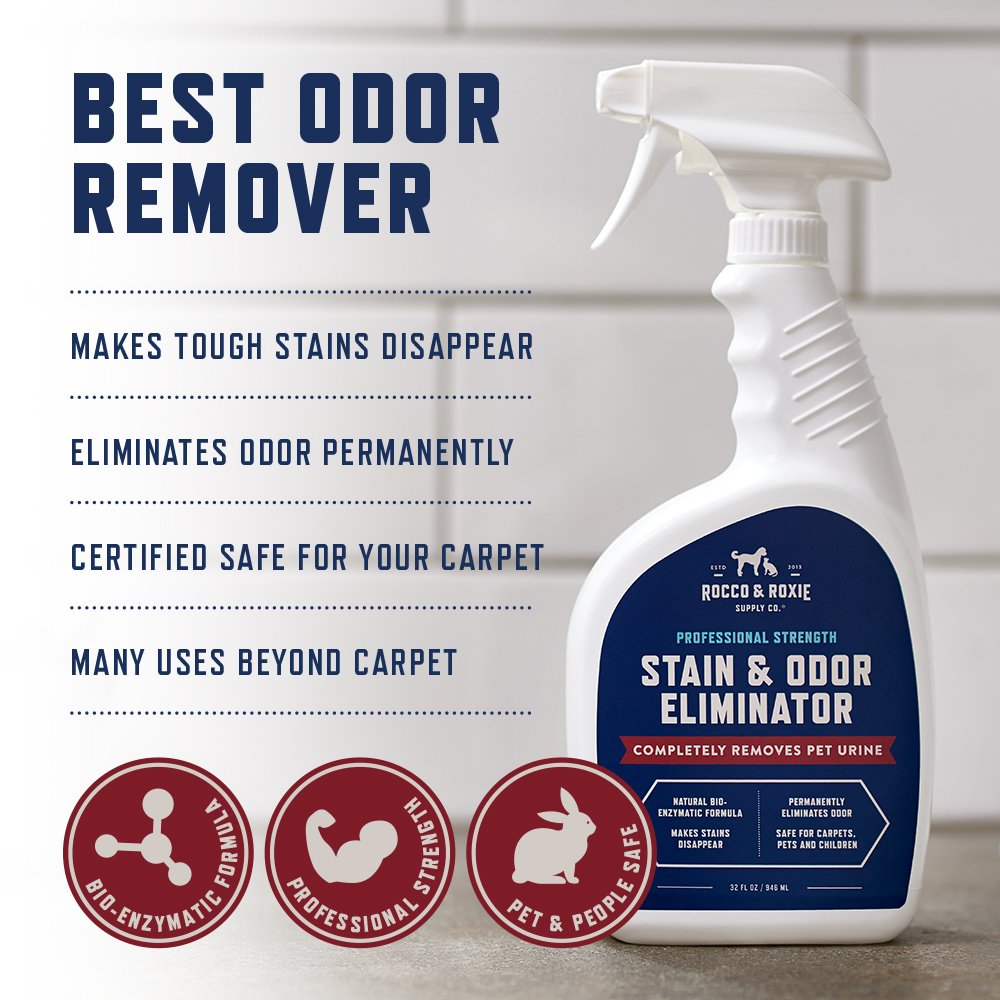 Rocco &amp; Roxie Enzyme Stain &amp; Odor Eliminator, 32 Fl Oz