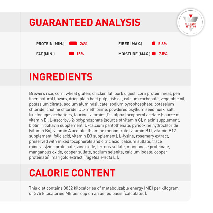 Royal Canin Veterinary Diet Feline Renal Support F Adult Dry Cat Food, 3 lb Bag
