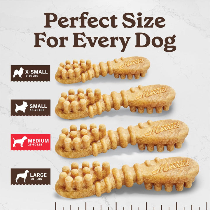 Merrick Fresh Kisses Natural Medium Dental Chews for Dogs, 22 ct. Box