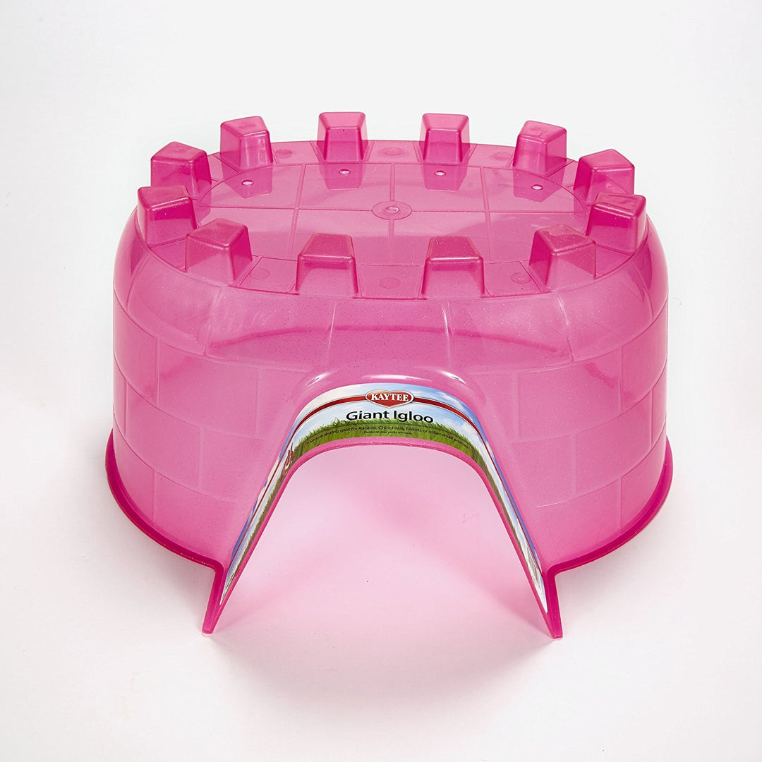 Kaytee Igloo Habitat Hideout for Hamster, Gerbil, Rat, Giant