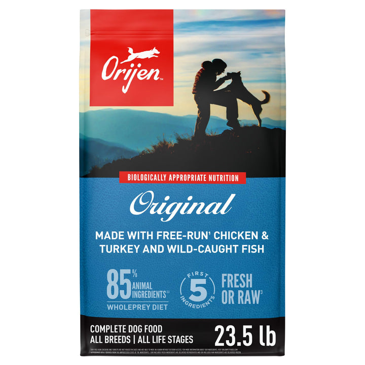 ORIJEN Grain Free WHOLEPREY Dry Dog Food Original Recipe 23.5lb Bag