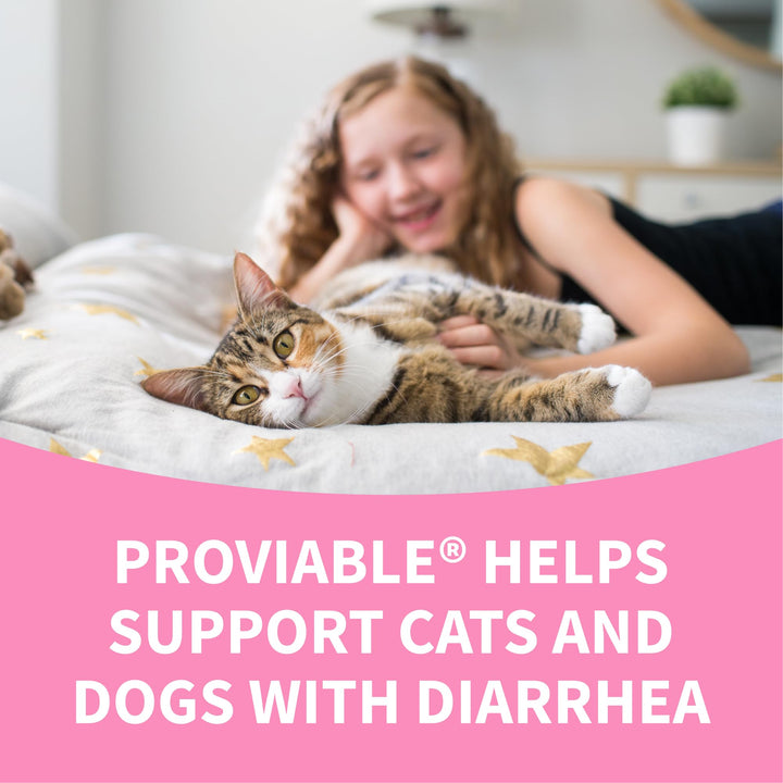 Nutramax Proviable Probiotics for Dogs &amp; Cats, Sprinkle Capsules, 30ct