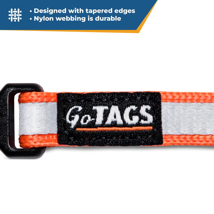 GoTags Personalized Reflective Cat Collars, Engraved Custom Cat Collar