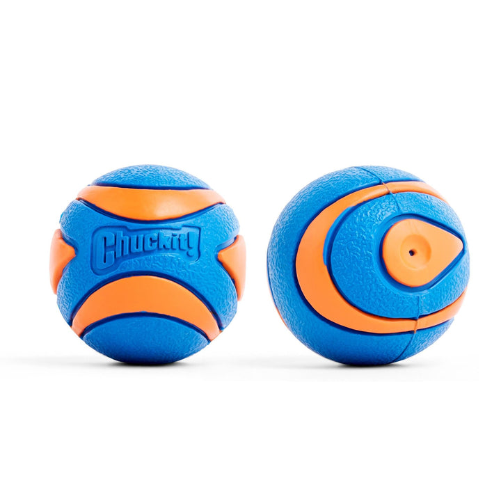 Chuckit! Ultra Squeaker Dog Balls, Floating, Medium 2.5-in, 2-Pack