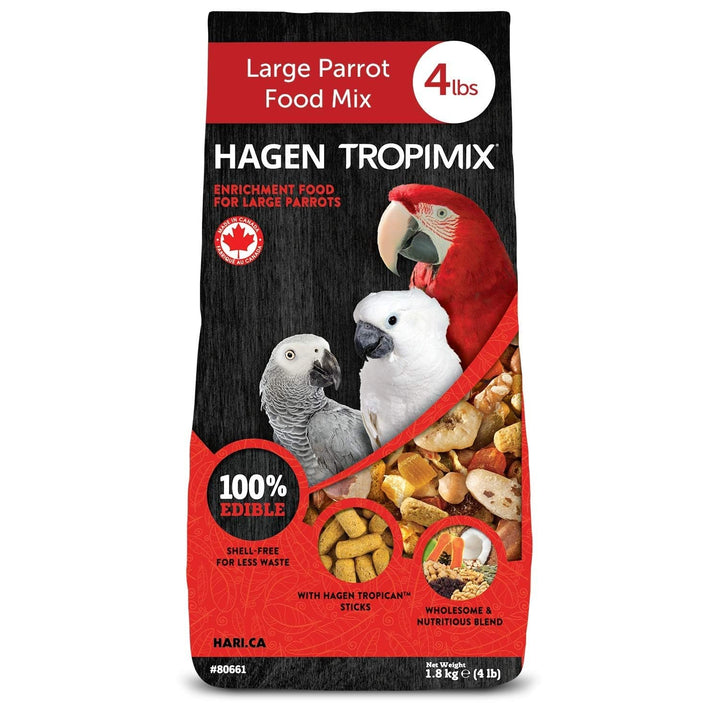 Hari Tropimix Large Parrot Food Mix - 4 lb Bag