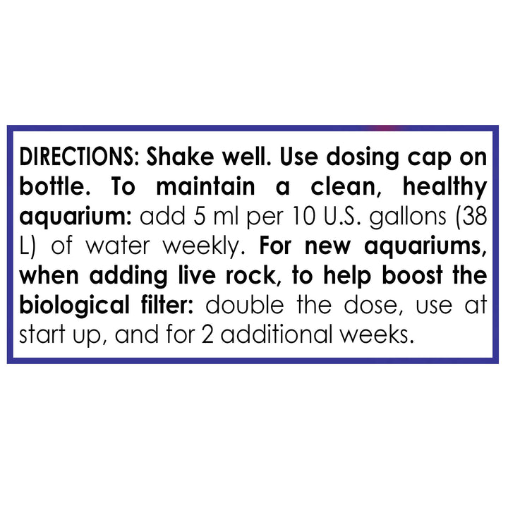 API Marine Stress Zyme Saltwater Aquarium Cleaning Solution 16-Ounce Bottle