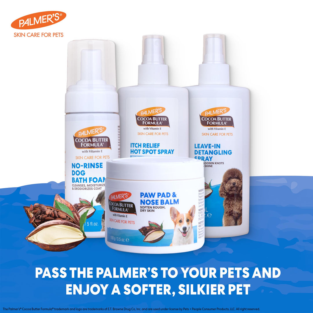 Palmers for Pets Cocoa Butter Paw Pad and Nose Balm for Dogs, 3.5 Oz