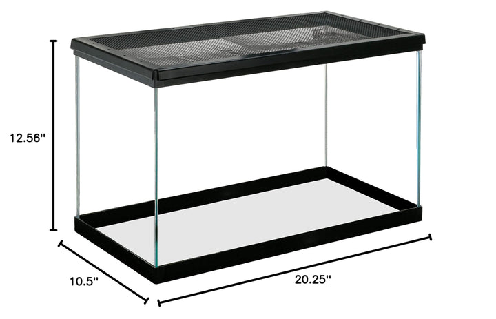 Zilla 10 Gallon Reptile Starter Habitat Kit, Leopard Gecko Tank