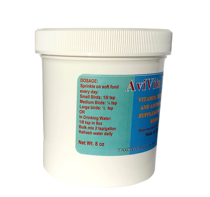 Taxonyx Science Inc AviVita Plus Vitamin Supplement for Birds (8 oz)