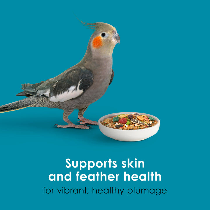 Kaytee Forti-Diet Pro Health Nourish+Protect Cockatiel Food, 5 lb