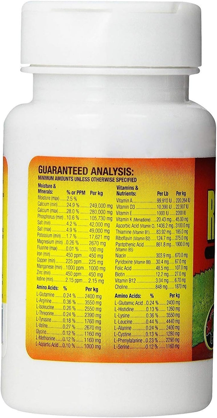 Zoo Med Reptivite Reptile Vitamins with D3 2 oz - Pack of 2