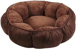 Aspen Puffy Round Pet Bed Assorted 1ea/18 in-