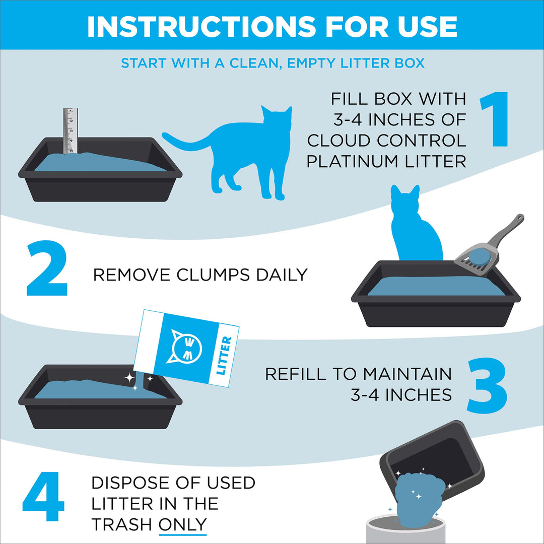 ARM &amp; Hammer Cloud Control Platinum Cat Litter, 27.5 lbs